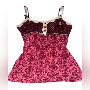 Vintage Vive Maria tank top with beautiful detailing💗